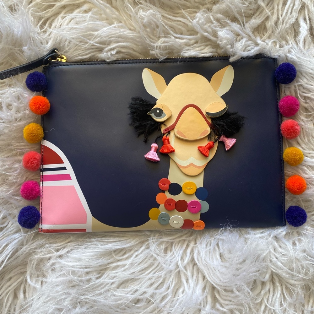 Kate Spade “ spice things up “ winking camel crossbody